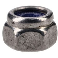 Image of R-TECH 337538 Nylon Insert A2 Stainless Steel Lock Nuts M3 - Pack of 100