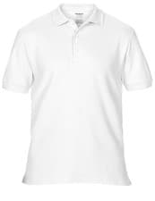 Image of Gildan 85800 Mens Premium Double Pique Cotton Polo Shirt 225gsm