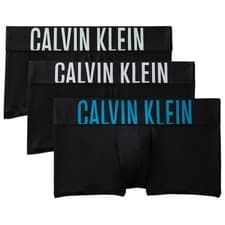 Image of Calvin Klein Intense Power Micro Low Rise Trunks 3-Pack NB3611 Black/White/Te...