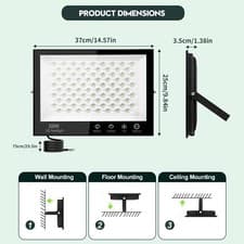 Image of LED Floodlight 10W-500W Spot Security Flood Lights Light Outdoor Garden Lamps