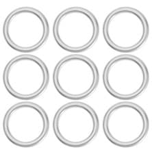 Image of 25x Oil Drain Plug Gasket Replacement N0138157 N0138158 Compatible with VW