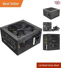 Image of Integrator 500W 80 Plus Bronze Semi-Modular PSU - Black, Silent Efficiency