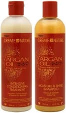 Image of Creme Of Nature Argan Oil Moisture Shine Shampoo & Intensive Treatment Set