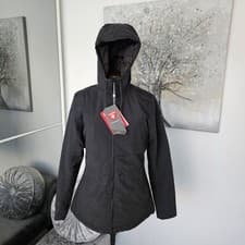Image of Womens Helly Hansen Boyne Black Waterproof Windproof Insulated Jacket Size M