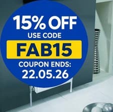 Image of K Rad Kompact Type 22 Double Panel Plus Radiator 900 x 500mm