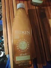 Image of Redken Nature Science All Soft Shampoo 10.1 oz Vegan Dry Brittle Hair Care
