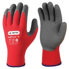 Image of Work Safety Gloves - Skytec Ninja Flex Ultra-Thin Latex Grip Palm Coated