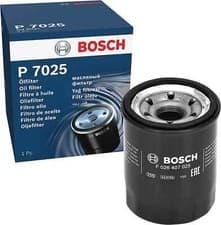 Image of F026407025 Bosch Oil Filter For Fiat Ford Mitsubishi Opel Vauxhall P7025