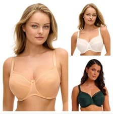 Image of Fantasie Fusion Bra Full Cup Side Support Non Padded Underwired Womens Bras 3091