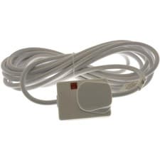 Image of Status 1 Way Extension Socket - White - 5m - 1WS5MCP10