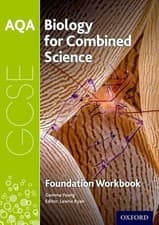 Image of AQA GCSE Biology for Combined Science (Trilogy) Workbook: Foundation by Gemma Yo