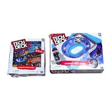 Image of Tech Deck Bundle Sk8shop Flip Pack 6 Fingerboards & Daewon Mega Bowl Ramp |READ