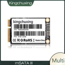 Image of Kingchuxing mSATA SSD 256GB 512GB 1TB 2TB Solid State Drive For Desk/Laptop