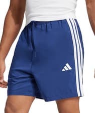 Image of adidas Essentials 3 Stripes Chelsea Mens Training Shorts Blue Gym Excerise Short