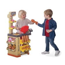 Image of Smoby Electronic Mini Bakery Shop Indoor Food Money Counter Checkout Role Play