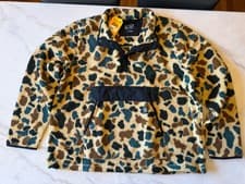 Image of Carhartt Men's Big and Tall Relaxed Fit Fleece Pullover Limited 2XLT Camo 0J4991