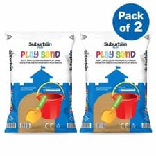 Image of Play Sand 20kg x2 (40kg) Natural Washed Non Toxic Kids Sand Pit Garden