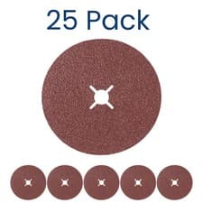 Image of 3M Slotted Fibre Discs - 115 x 22mm - 36+ (25 Pack) (782C) (89714)