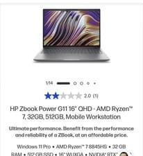 Image of HP ZBook Power 16 G11 Laptop
