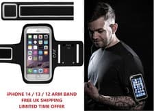 Image of Sports Arm Band Mobile Phone Holder Bag Running Gym Armband Exercise All Phones