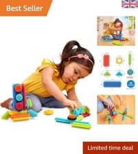 Image of Creative Interlocking Building Blocks – 36 Piece Playset for Toddlers 2 +