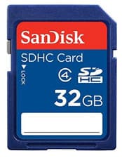Image of SanDisk 32GB SD Card SDXC SDHC Memory Card Class 4 32 GB For Digital Cameras