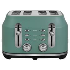 Image of Rangemaster RMCL4S304MG Classic 4-Slice Toaster – Stylish Matt Miner RMCL4S304MG