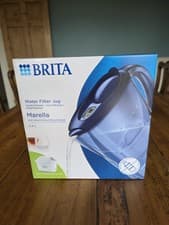 Image of BRITA Marella Water Filter Jug Blue 2.4 L With Smart & Easy Filling Function New