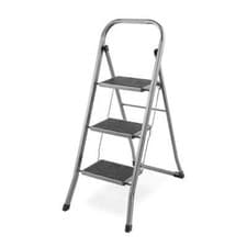 Image of Step Ladder 2 3 4 Foldable Non Slip Tread Mat rail Multipurpose Home Loft DIY