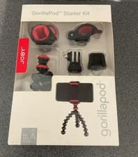 Image of Joby GorillaPod Starter Kit Versatile Mini Flexible Tripod Black And Red