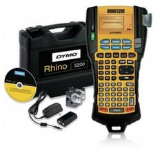 Image of Dymo Rhino 5200 Industrial Label Maker | Labelling Machine Kit Case (S0841390)