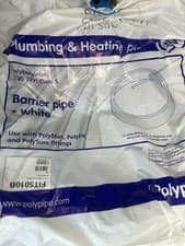 Image of Polypipe Barrier Polybutylene Pipe Coil (White) 10mm x 25M