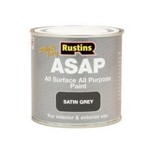 Image of Rustins ASAP Paint Grey 250ml