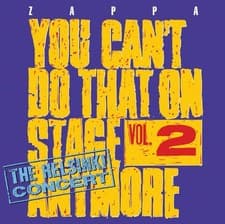 Image of Frank Zappa You Can't Do That On Stage Anymore Vol. 2 Live 2-CD NEW SEALED 2012