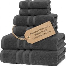 Image of Luxury Towels Bale Set 800 GSM 100% Egyptian Cotton Face Hand Bath Sheet Towels