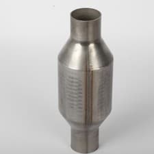 Image of Universal 2" Sports Cat Catalytic Converter High Flow 400 Cell Stainless Steel