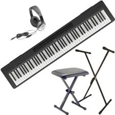 Image of Yamaha P-145BT Bluetooth Portable Digital Piano Starter Pack