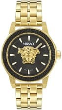 Image of Versace VE9I00424 Medusa Deco Gent gold black Stainless Steel Men's Watch NEW