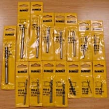 Image of DeWalt 15 Piece Set HSS-G Drill Bits 1.5mm - 10mm For Various Metals DIN338