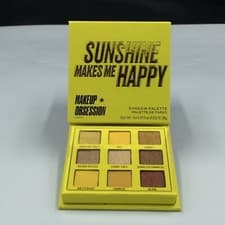 Image of New Makeup Obsession Sunshine Makes Me Happy Eyeshadow Palette ( 9 Shades )