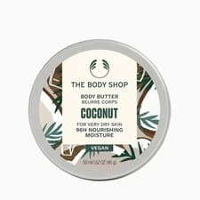 Image of THE BODY SHOP Coconut Body Butter 50ml - 96HR Nourishing Moisture BRAND NEW
