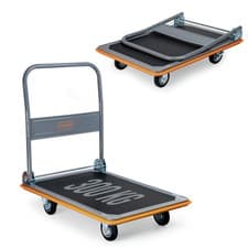 Image of NEW! 300kg Folding Platform Hand Sack Truck Trolley Transport Heavy Duty