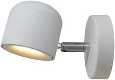 Image of Aisilan Single Wall Spotlight Dimmable LED White Wall Light 7W 3000K Warm White