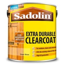 Image of Sadolin Extra Durable Clear Coat - Satin or Gloss - All Sizes