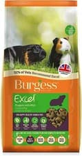 Image of Guinea Pig Food Excel Burgess Nuggets with Mint 10kg Healthy Tasty Dry Food