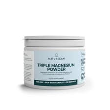 Image of Naturecan Triple Magnesium Powder Wellness Overall Body Health Supplement - 312g