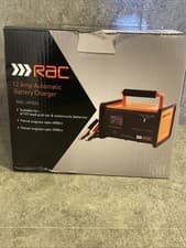 Image of RAC Battery Charger 12A & 6A Amp Trickle Car Van Motorbike Petrol & Diesel HP026