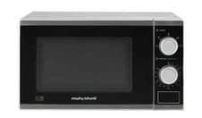 Image of Morphy Richards 20L 800W Solo Standard Microwave - Silver