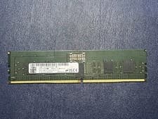 Image of Micron 16GB 1Rx8 PC5-5600B DDR5 ECC EC8 RDIMM Server Memory MTCI0F1084S1RC56bG1
