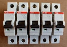 Image of ABB 201M Mcb's 63A, 32A , 25A, 20A, 16A, 10A, 6A All Type C & B 10k ! NEW !